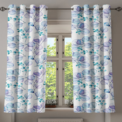Jaruis Semi Sheer Curtain Pair