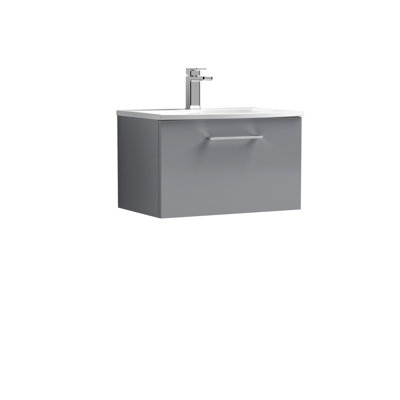 Arno 610mm Single Bathroom Vanity with Integrated Vitreous China Basin