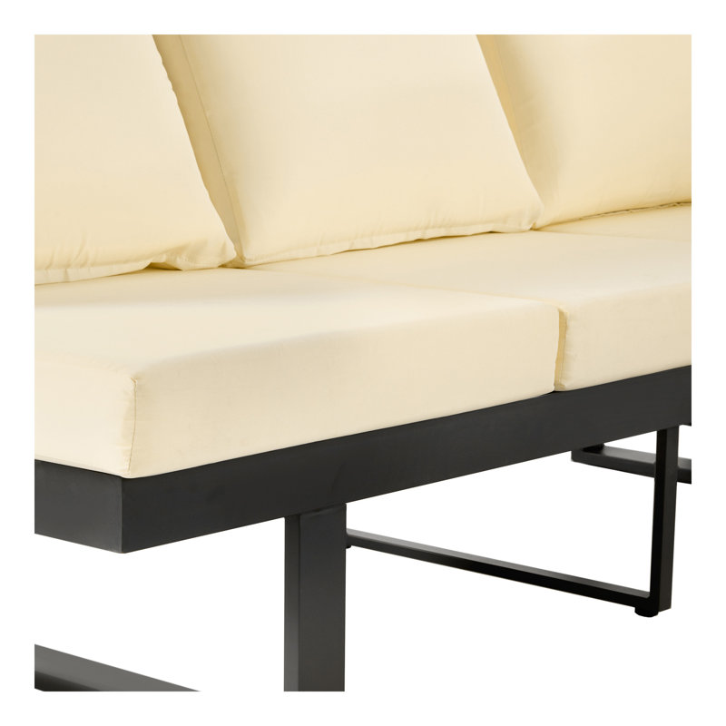Ensemble de conversation pour canapé modulaire d'extérieur, Beige