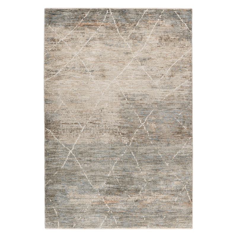 Angelese Uni Machine Woven Multi-coloured Area Rug, Rectangular 200 x 290cm