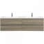Meuble-lavabo mural 72 po avec lavabo 72 po, meuble-lavabo mural moderne avec lavabo à surface solide-1352379852