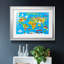 Carte du monde - impression encadrée-366616713-366616714