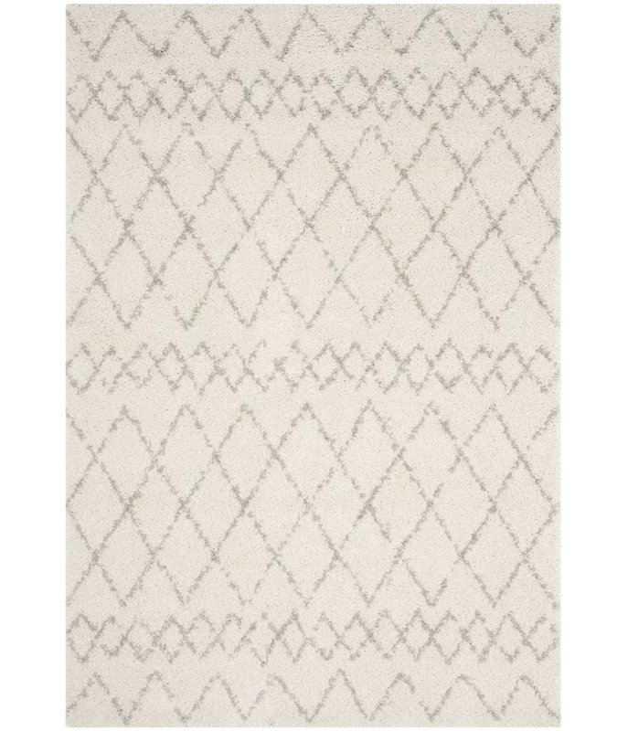 Matterson Berber Shag Performance Geometric Rug, Rectangle 10' x 14'