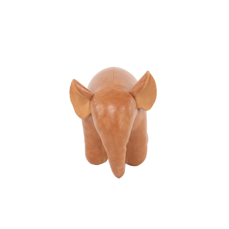 Butée de plancher pondérée en tissu de éléphant moderne