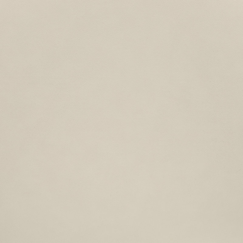 Tabouret Riccio, Brun, Brossé, Cuir végétalien beige