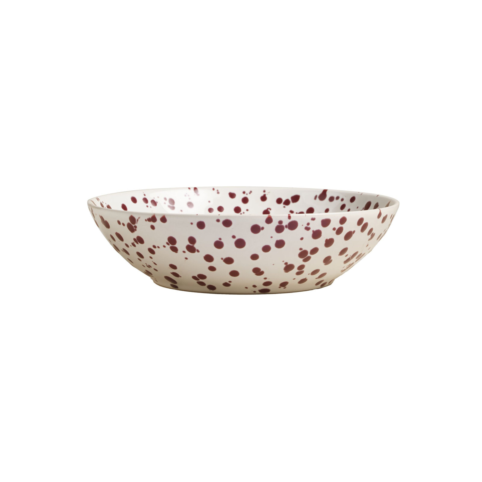 Year & Day Splatter Big Bowls, Purple