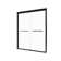 56 In. - 60 In. W X 76 In. H Semi-Frameless Double Sliding Shower Door