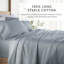 Ensemble de draps en coton uni-105869677-105869676