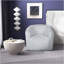 Fauteuil pivotant en velours gris clair Mira-120220233