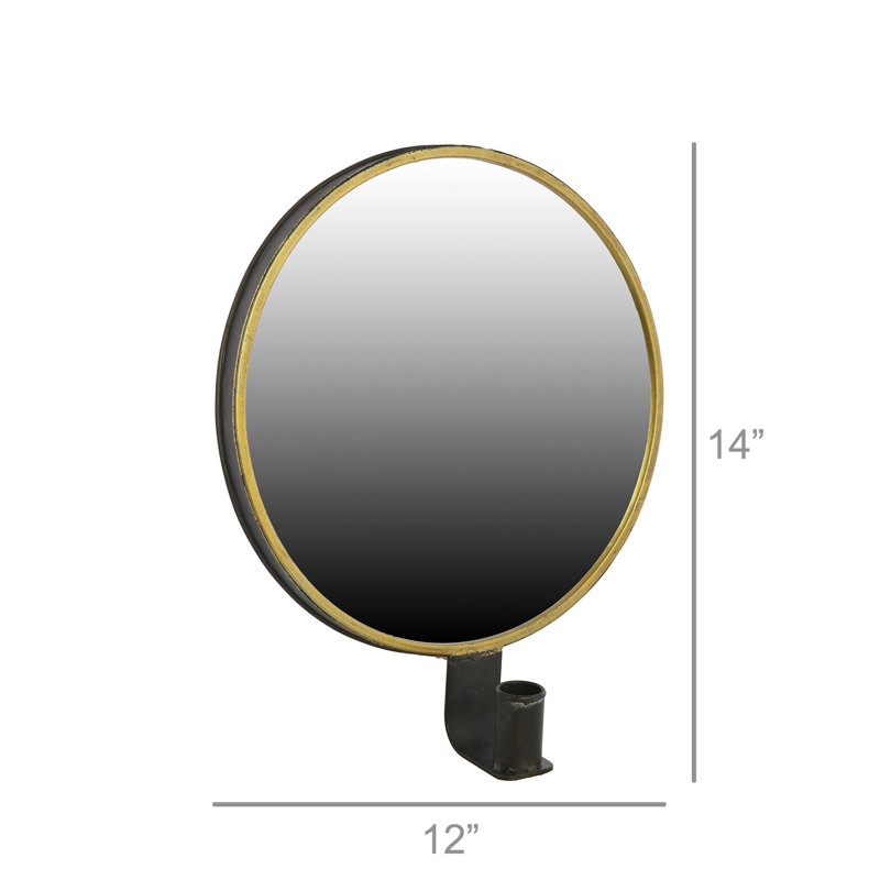 Applique en miroir - ronde