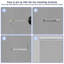 90*210Cm Aluminum Chain Door Curtain Metal Chain Blind Screen Room Divider