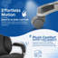 Chaise de bureau en similicuir Sealy® Palisade avec siège en mousse à mémoire de forme et hauteur réglable-123400661