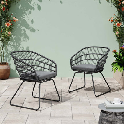 CHAISE, 2PCS avec 2 coussins