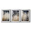 FLORAL Series CDXVI - Impression encadrée sur mesure de qualité supérieure - 3 pièces-298494141-298494113