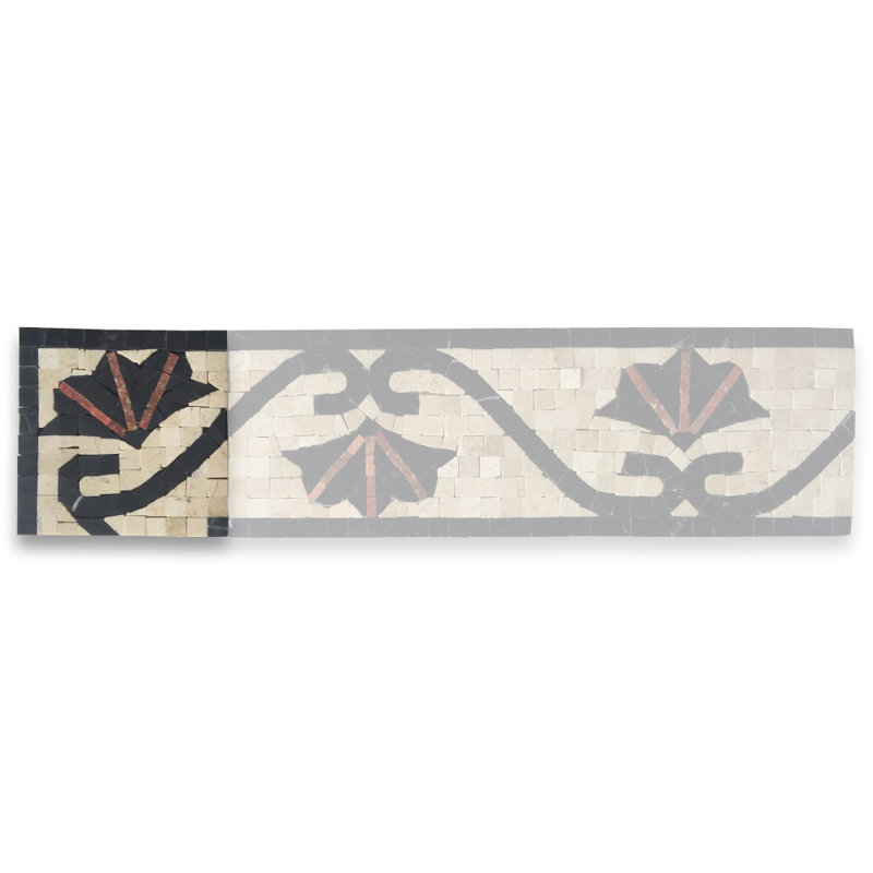 Carrelage mural en mosaïque 8 po x 8 po