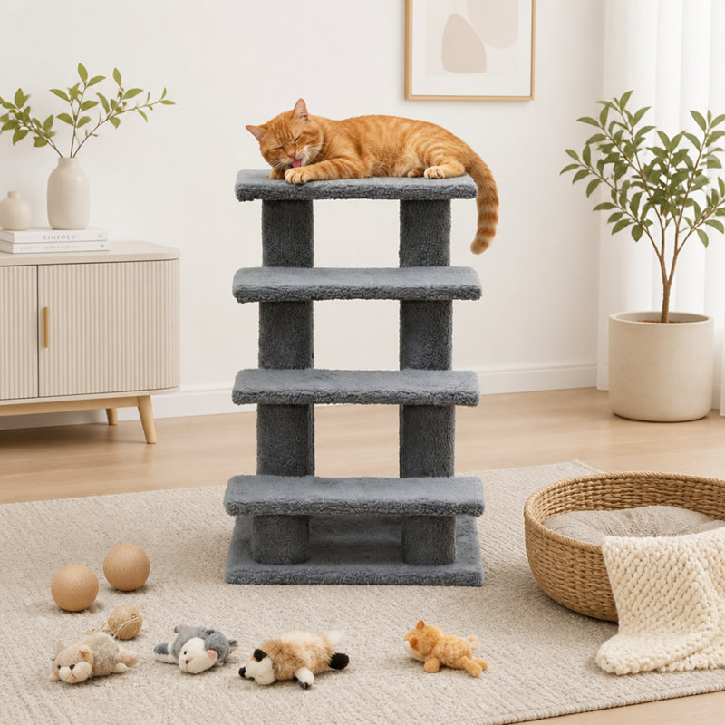 Tour pour chat avec poteau à griffer