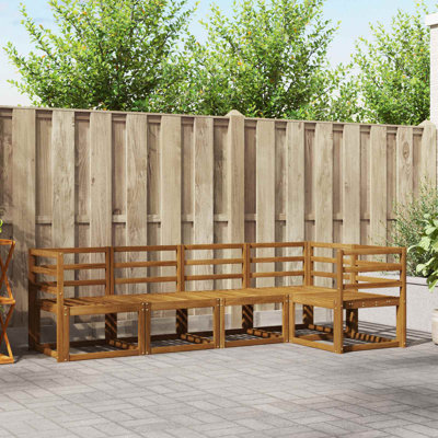  Outdoor Sofa Set Sectional Garden Furniture Terrace Seating Modern