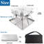 Wekli 31cm W Portable Charcoal Grill