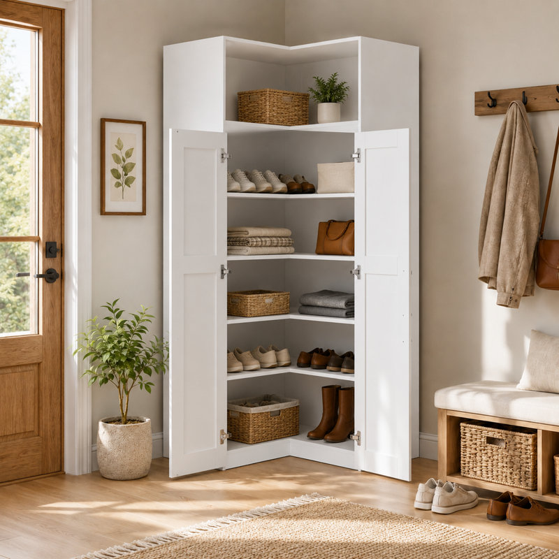 Armoire de rangement pour chaussures Ahn