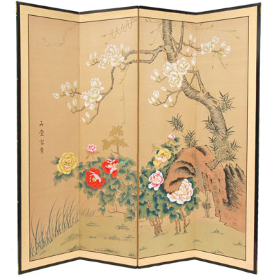 18" x 36" Harmony 4 Panel Room Divider