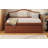 Twin Size Daybed with Trundle and 2 Storage Drawers, Wooden Sofa Bed with Upholstered Button Tufted Backrest-1854109906
