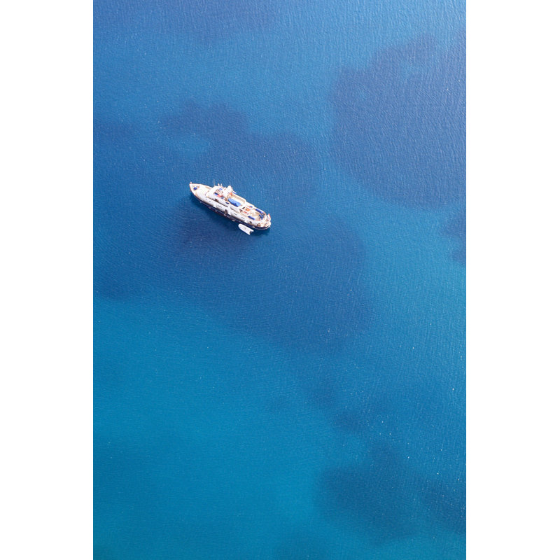 Beautiful Luxury Yacht by Vuk8691 - Wrapped Canvas Print