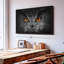"Impression sur toile chouette gris envoûtant"-101456843