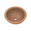 Morro Concrete Handmade Circular Vessel Bathroom Sink-113450280