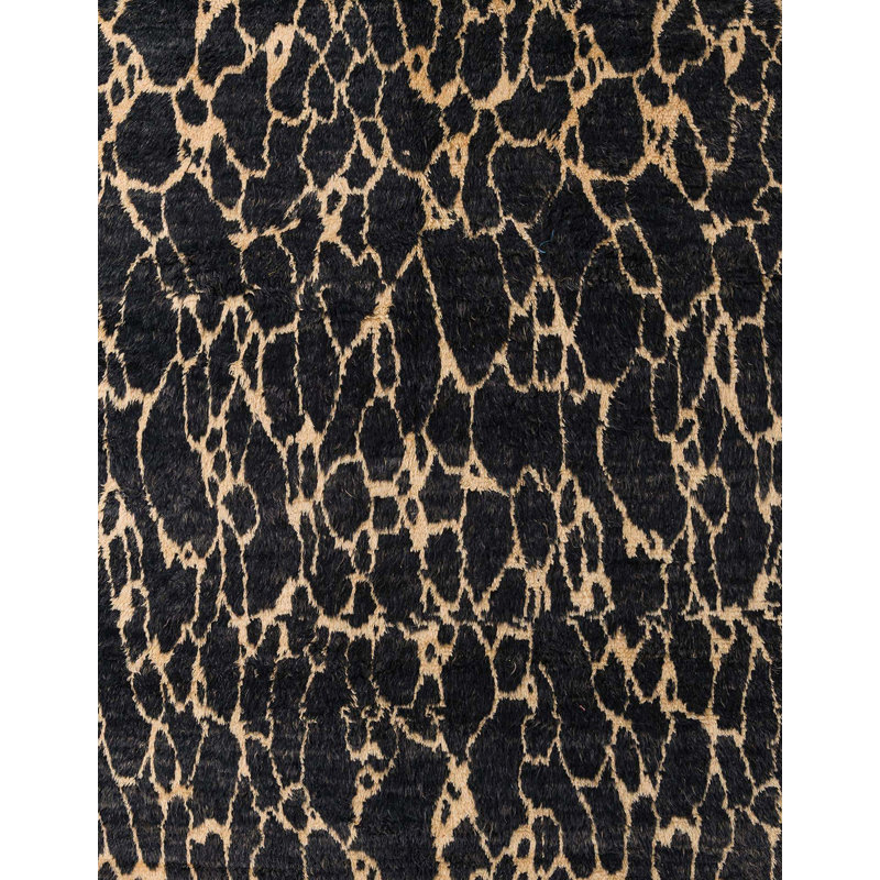 100% Machine Washable Abstract Area Rug, Rectangle 4' x 6'