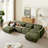 Clermeau Corduroy U-Shaped Sectional Reversible-1083505892