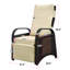 Fauteuil inclinable d'extérieur (excluant la table)