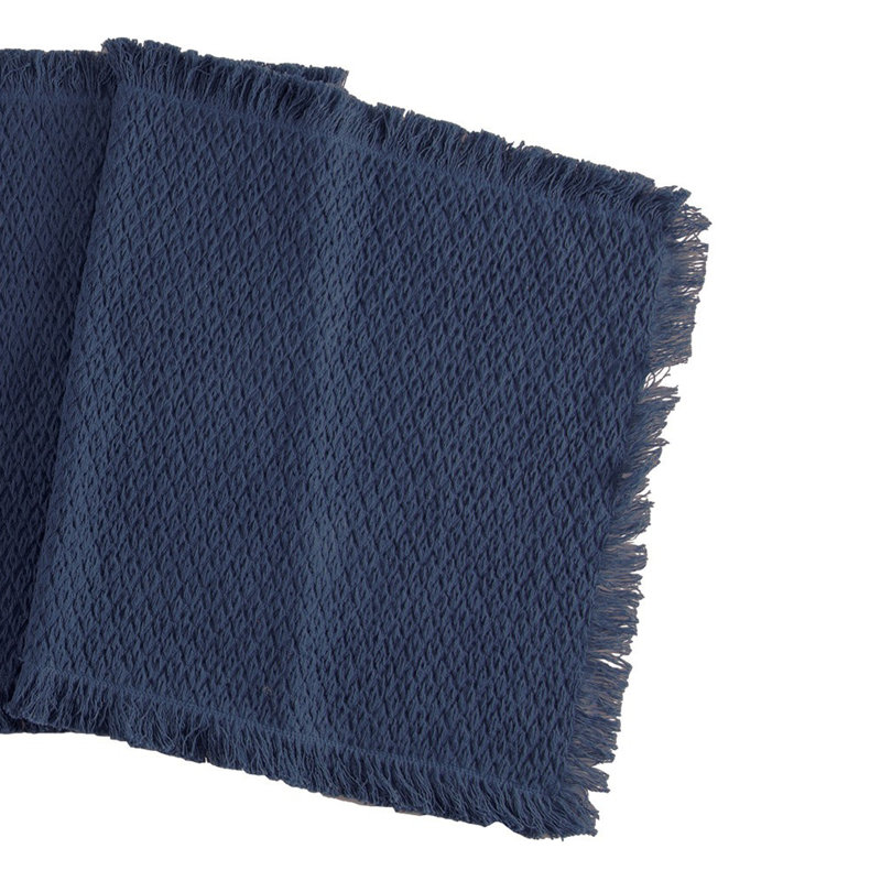 Chemin de table Banga Nora, Indigo
