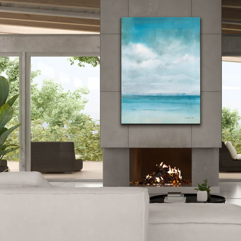  «Ocean Breeze» par Danhui Nai, art mural sur toile, H 54 po x l 40 po