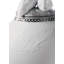 White/Silver Luster 11.81'' Porcelain Jar