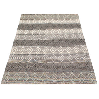 Demecia Performance Hand Knotted Wool Rug