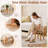 9 Inch Small Wooden Step Stool