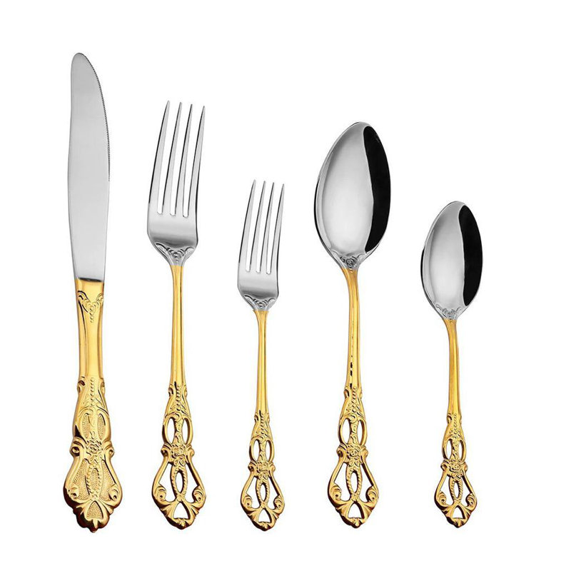 Mercer41 Cressida 30 Piece Stainless Steel Cutlery Set , Service for 6