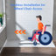 59/60" W x 35.4" D Solid Sufrace Shower Base, Non-Slip, Low-Profile, Curbless, Wheelchair Accessible-87073656-87073657