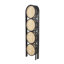 Cloison pliante 3 panneaux l 55,2 po x H 70,5 po Bartle
