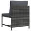 Chaise de patio avec coussins