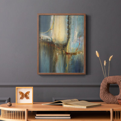 Moon Shadows Framed Print - Solid Wood