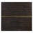 Gold & Rustic Espresso Finish 7PCS Dining Room Set