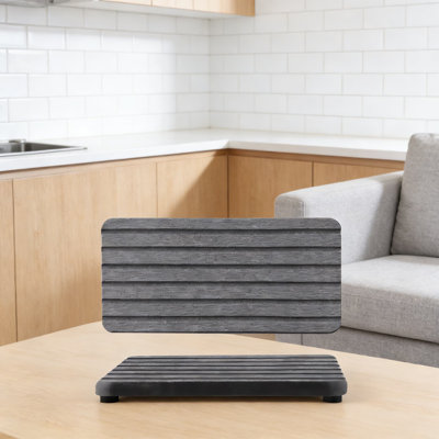 Coasters Set Of 2, Fast Water Absorbing Stone Tray For Kitchen Sink And Bathroom Counter, Natural Drying Mat For Soaps, Sponges, And Toiletries
