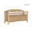 Naja Solid Wood Storage Bench