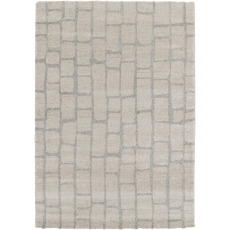 Aileth Chequered Area Rug, Rectangle 200 x 290cm