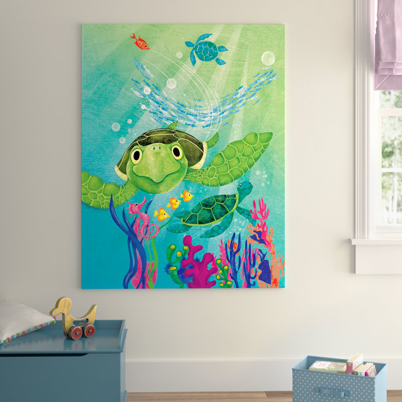 Hitz «Sea Turtle», art sur toile