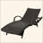 Billur Outdoor Wicker Chaise Lounge-1239754014-1288893741