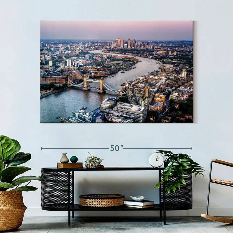 Sireci London Skyline, 34" H x 51" W