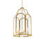 Luminaire suspendu 6 lumières Ouro