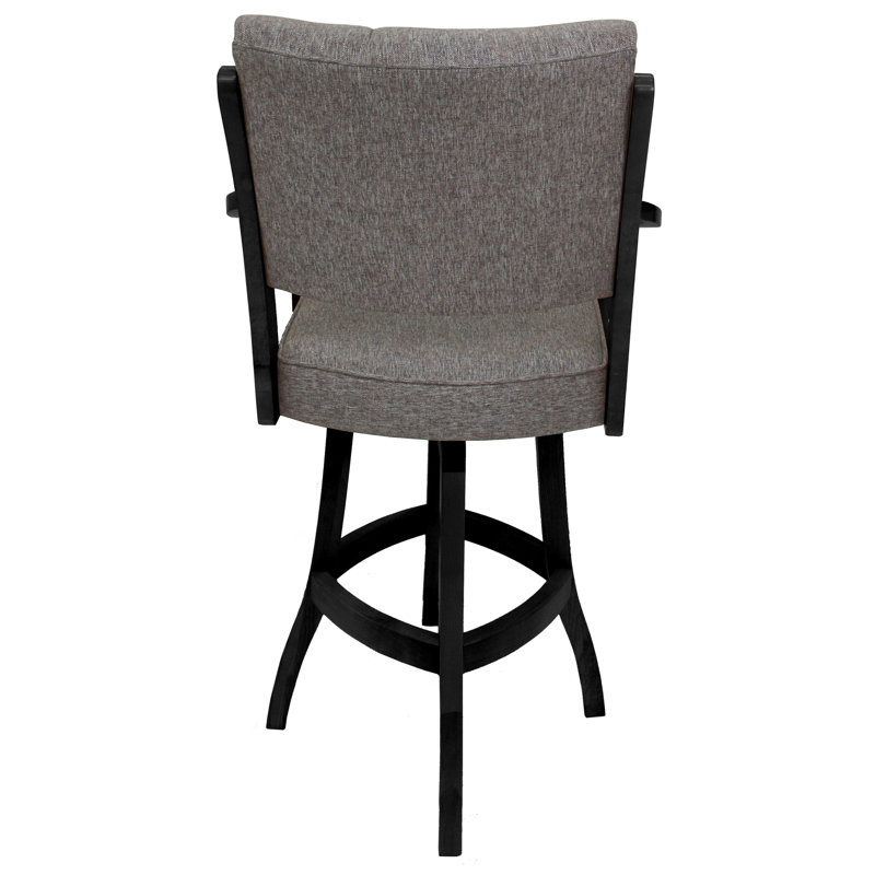 Tabouret de comptoir pivotant en bois, Très grand (assise de 34 po de hauteur)